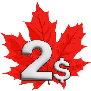 $2 dollar minimum deposit online casinos Canada