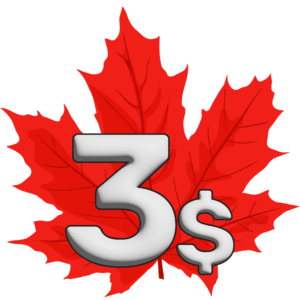$3 dollar minimum deposit online casinos Canada
